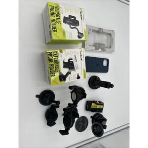 Lot of Extendable Phone Holders – Some Used, Others for Parts